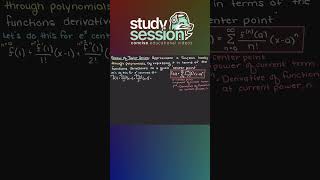 Easy Taylor Series Approximation Example Learn How to Approximate Functions [upl. by Lartnom]