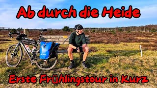 Ab durch die Heide  März 2024  Erste Frühlingstour in Kurz [upl. by Iderf]