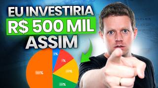 ONDE e COMO investir R500 mil reais para VIVER DE RENDA PASSO A PASSO [upl. by Knitter]