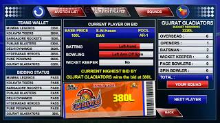 Real Cricket 2017 Premier League  Auction Part 1 aNdroid  IOS Gameplay [upl. by Toma181]