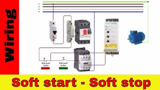 How to wire Soft Starter and contactor v1 [upl. by Cleve250]