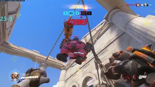 Overwatch Rank 1 Doomfist Player Dannedd  WillSmith Nickname  Easy Win [upl. by Allisirp]