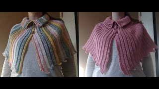 Crochet Capelet Tutorial [upl. by Fridlund]