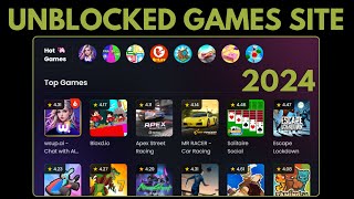 Discover the BEST Unblocked Games Website for 2024 [upl. by Dougal561]