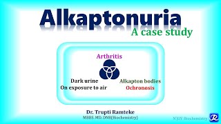 9 Alkaptonuria A case study  Amino acid metabolism  Biochemistry  NJOY Biochemistry [upl. by Pinchas630]