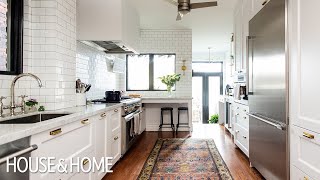 Room Tour Beautiful Kitchen Makeover With Timeless Details [upl. by Teloiv]