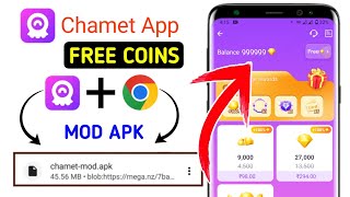 Chamet app hack  chamet app free diamonds  chamet app free coins  Chamet app unlimited diamonds [upl. by Ardnekahs618]