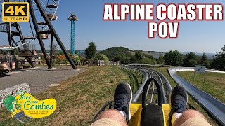 Alpine Coaster POV 4K 60FPS Parc des Combes Wiegand Mountain Coaster  NonCopyright [upl. by Maximilien]