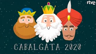 CABALGATA DE REYES MAGOS 2020 DESDE MADRID [upl. by Sorcha]