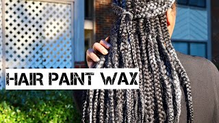 DOES MOFAJANG HAIR PAINT WAX WORK ON BRAIDS [upl. by Stich]