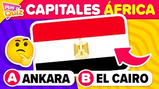 Capitales de África 🌎📚 Elige la Opción Correcta 🧠  Test Geografía  PlayQuiz Trivia [upl. by Blanchard457]