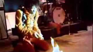 Jimi Hendrix Sets Guitar On Fire at Monterey Pop Festival 1967  YouTubeflv [upl. by Joanna]