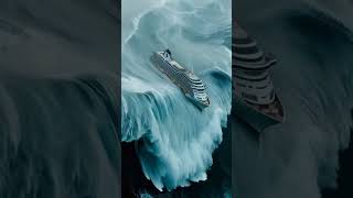 Cruise Ship vs Epic Tidal Waves You Wont Believe What Happens [upl. by Jennie441]