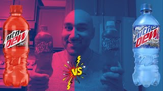 Mtn Dew Voltage vs Code Red Review  Mtn Dew Wars ⚔️ [upl. by Leahcimal918]