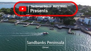 Sandbanks Peninsula Dorset DJI Mini 3 Drone Footage 4K [upl. by Disharoon919]