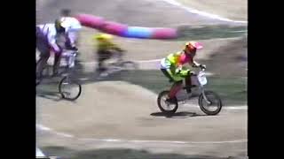 BMX 1995 Spring Nationals  A Pro Motos  Sunday  Stockton CA [upl. by Parrie]