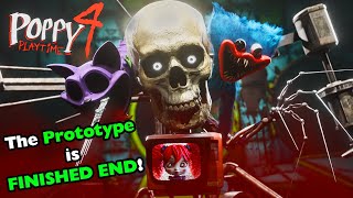 Poppy Playtime Chapter 4 Prototypes FINISHED BODY END NEW ENDINGS SECRETS amp MYTHS [upl. by Czarra397]