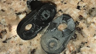 Kenmore Refrigerator Door Not Closing All The Way On Its Own Fix  Easy 8mm or 516 bolts how to [upl. by Hareemas367]