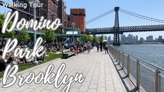 Discovering Brooklyns Gem 2023 Domino Park Walking Tour [upl. by Ellerol129]