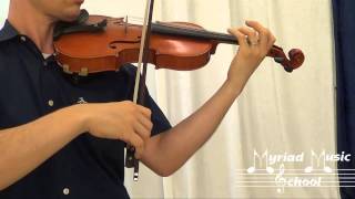 Suzuki Violin Book 2  Number 6  Bourree [upl. by Ranip]