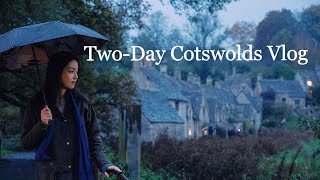 Two Days in England’s Most Beautiful Villages  Cotswolds England  Rainy Travel Vlog [upl. by Teodor]