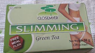 Closemyer slimming green tea  Weight loss natural product [upl. by Magdalene]