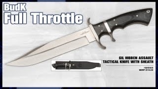 Gil Hibben Assault Tactical Knife With Sheath [upl. by Repsac590]