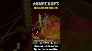 MELHORES encantamentos para ESPADA no Minecraft Parte 1 [upl. by Zakaria]