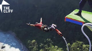 Amazing Bungy Jump Worlds Second Highest 228m  The Cliff Nepal  Kushma  NepalBimal Gyawali [upl. by Wieche]