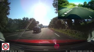 dashcam france spéciale 80kmh [upl. by Beacham]