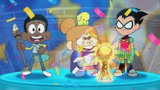 Toon Cup 2019  Craig of the Creek team and Robin Cartoon Network Games [upl. by Eirffej]