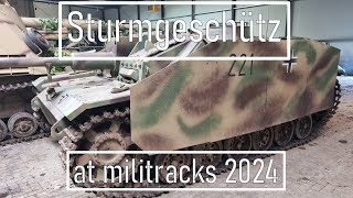 Sturmgeschütz at militracks 2024 museum ww2 ww2history panzer [upl. by Shepp962]