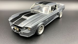 1967 Shelby Mustang GT500 Eleanor Gone in 60 seconds 125 Scaleproduction Full Build Step by Step [upl. by Arebma]