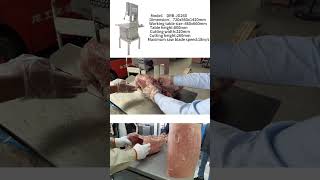 Meat Saw Bone Cutting Machine Meat Processing bonecutter beef frozenmeat [upl. by Frey]