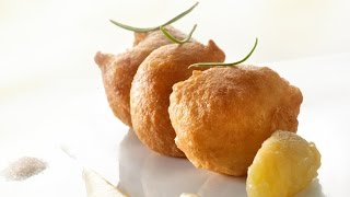 Roger van Damme Desserts  Oliebollen met appelcompote en vanillesaus [upl. by Luht]