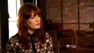 Florence Welch  Interview ABC Nightline 2012 [upl. by Hekking240]