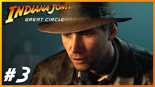 WHATS UNDER THE VATICAN INDIANA JONES amp THE GREAT CIRCLE  Walkthrough Part 3 [upl. by Devaney]