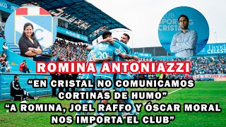 ROMINA ANTONIAZZI quotJOEL RAFFO SALE A HABLAR TODOS LOS MESESquot quotA JOEL RAFFO LE IMPORTA EL CLUBquot [upl. by Shelli]