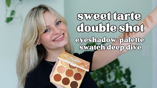 tarte double shot eyeshadow palette swatches  watch before you buy [upl. by Leonardo]