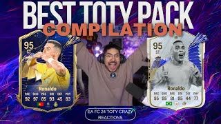 EAFC 24 BEST TOTY PACKS COMPILATION [upl. by Reeves]