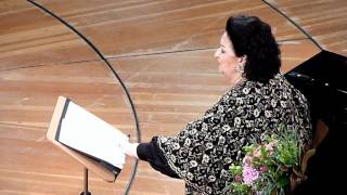 Montserrat Caballe Berlin 2011 short video [upl. by Anni]