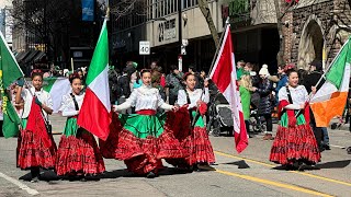 St Patrick’s Day Parade In Toronto  Full Coverage [upl. by Annaear]