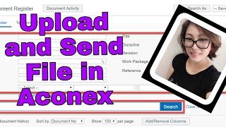 Upload and Send Document in Aconex [upl. by Llerreg]