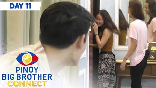 Day 11 Housemates inalam ang pagtingin ni Kobie kay Andrea  PBB Connect [upl. by Anilejna801]