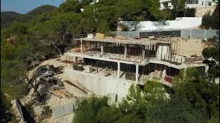 Villa Cuarzo  Cala Salada Ibiza Understated Luxury [upl. by Hgeilhsa]