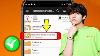 Como recuperar fotos excluídas de qualquer Android 2024 [upl. by Ydissak78]