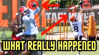 Elijah Moore MAKING PLAYS NASTY ROUTES At Cleveland Browns OTAs  Cant STOP Jerry Jeudy And The WRs [upl. by Therese]