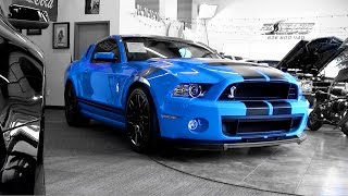 2013 Shelby GT500 Grabber Blue 662 HP Supercharged 58 DOHC [upl. by Kelcie]