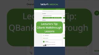 🎯 Ace Your Exams with Lecturio’s QBank Walkthrough Videos 📝 usmleprep [upl. by Octavie343]