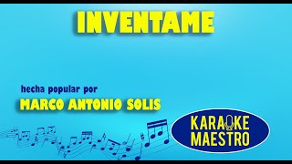 Inventame  Marco Antonio Solis [upl. by Mckay]